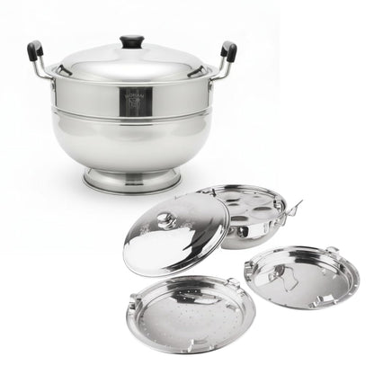Premium 8-in-1 Multipurpose Cooker – Perfect for Baatis, Pizzas, Idlis, Momos, Dhoklas, Cakes, Cookies & More || Free Cooking Spoons